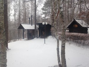 エスポワール　雪景色