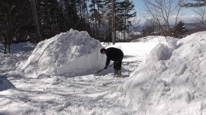 蓼科　大雪