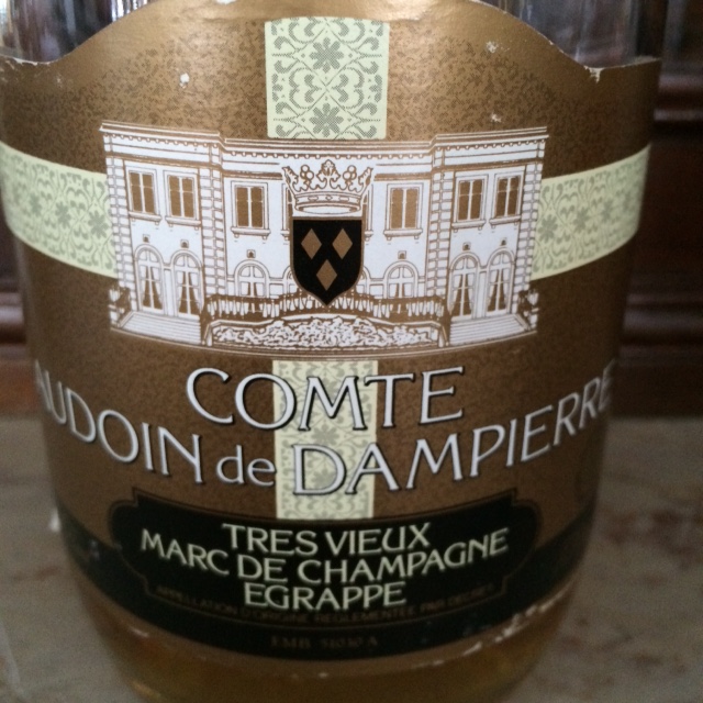 Marc du Champagne / マールドシャンパーニュ コントオードワン ダンピエール
